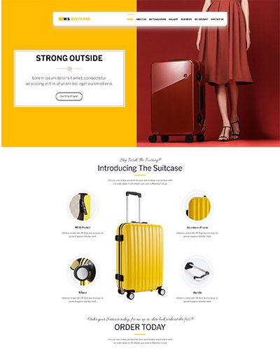 Ws Suitcase – Responsive Fashion Wordpress Themes