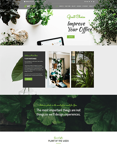 Ws Plant – Responsive Garden Woocommerce Wordpress Theme