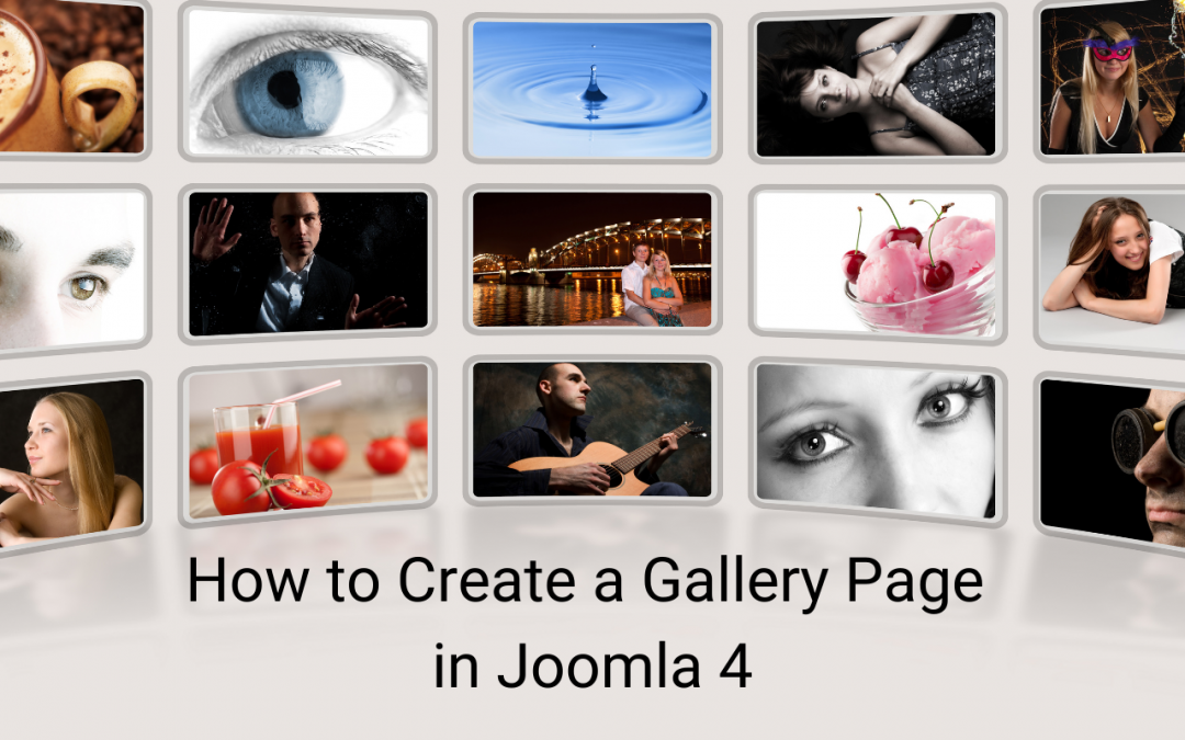 How to Create a Gallery Page in Joomla 4