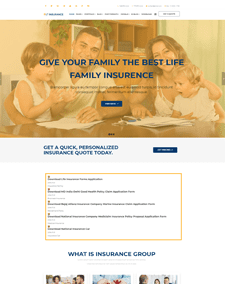 Lt Insurance Single Page – Free Financial Services Onepage Joomla Template