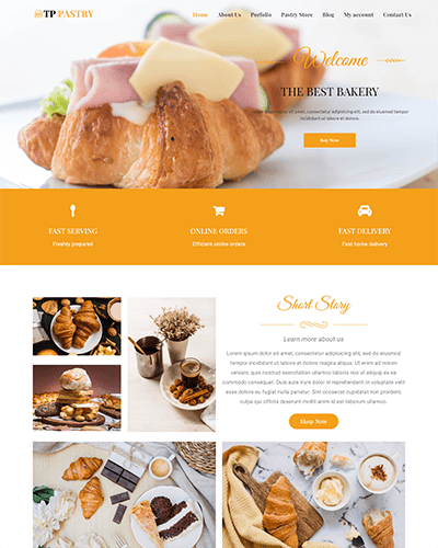 Tpg Pastry – Responsive Bakery Wordpress Theme