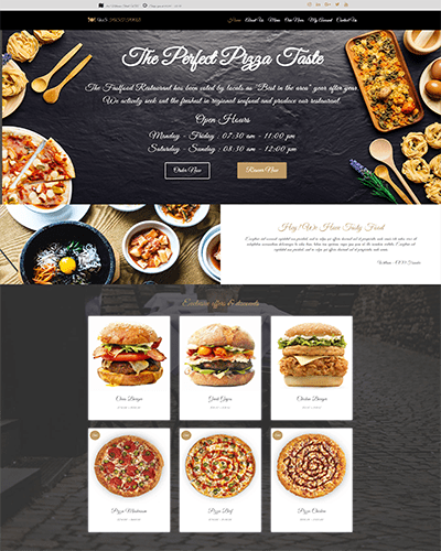 Ws Fast Food – Responsive Food Wordpress Theme Free